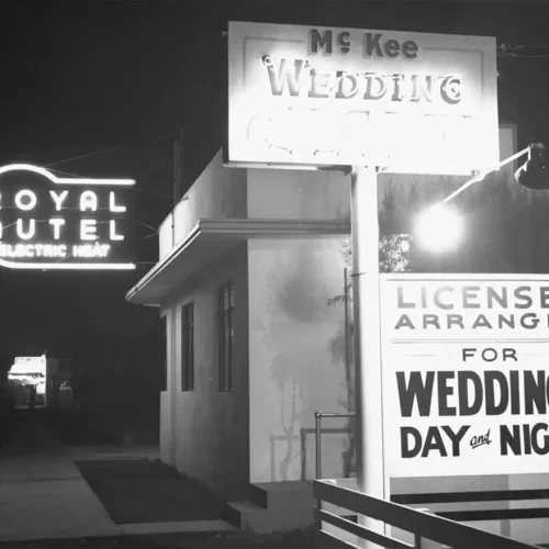 1939 McKees Wedding Chapel - Las Vegas